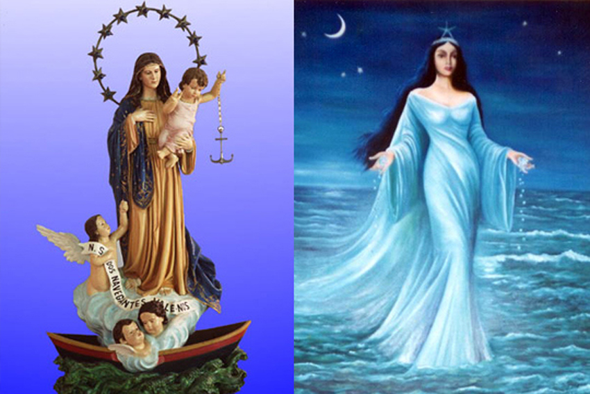 Dia De Nossa Senhora Dos Navegantes E De Iemanjá Divindades Das águas