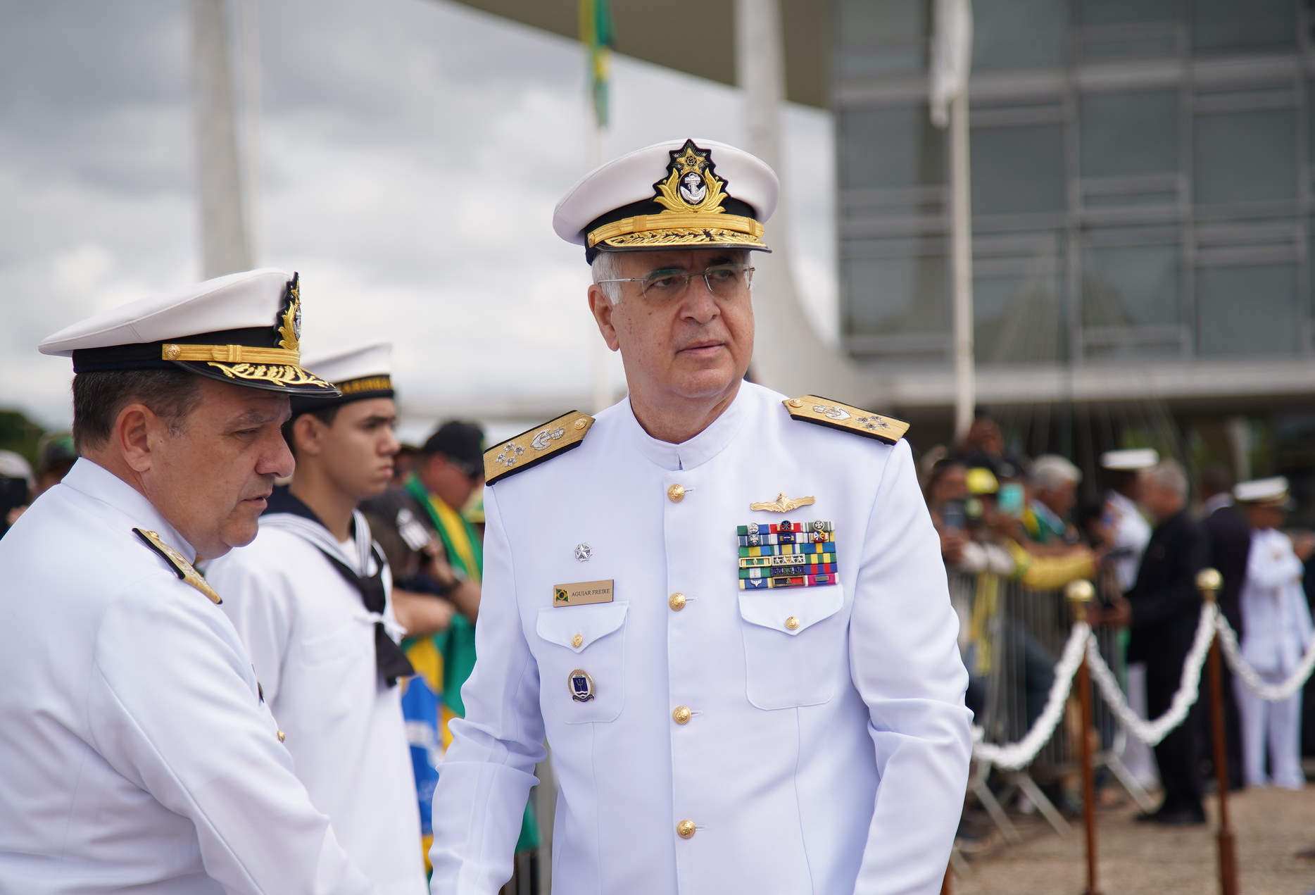 Almirante de Esquadra Renato Rodrigues de Aguiar Freire, Chefe do ...